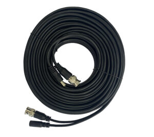 RG59 PRE-CUT COAX & POWER CABLE (20m)