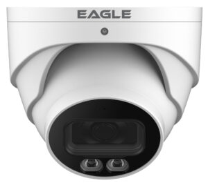 Qvis 4MP IP FULL Colour, Dual Illumination Fixed lens Turret (White)