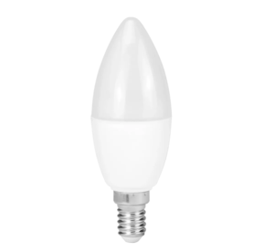Ecolux C37 Candle LED bulb - 8.5w (60w) - 2700k - E14