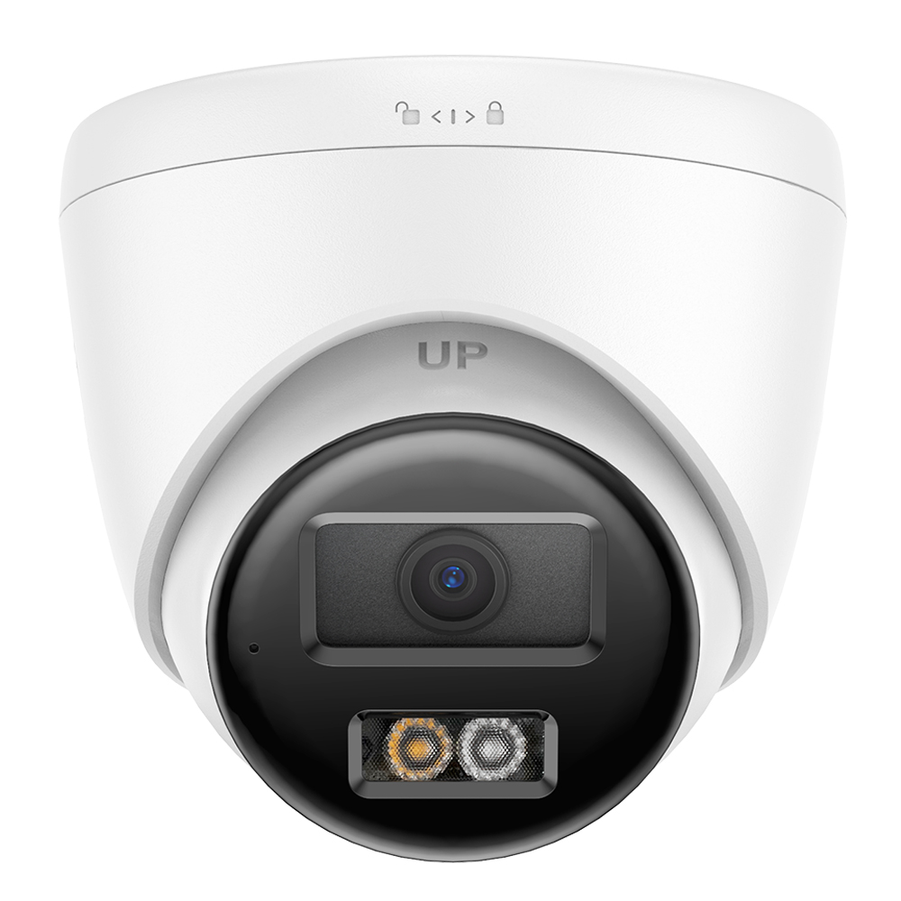 Hizone pro – Smart Hybrid Light Two Way Audio PoE IP Camera | IPT240W-HT | 4MP, 1920 × 1080 @ 25 fps (White)