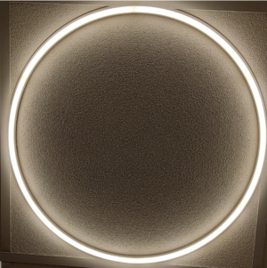 Ecolux 2x Round Halo Linear Frames (Pack of 2) - 3CCT