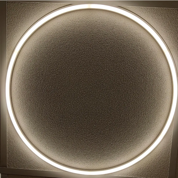Ecolux 2x Round Halo Linear Frames (Pack of 2) - 3CCT