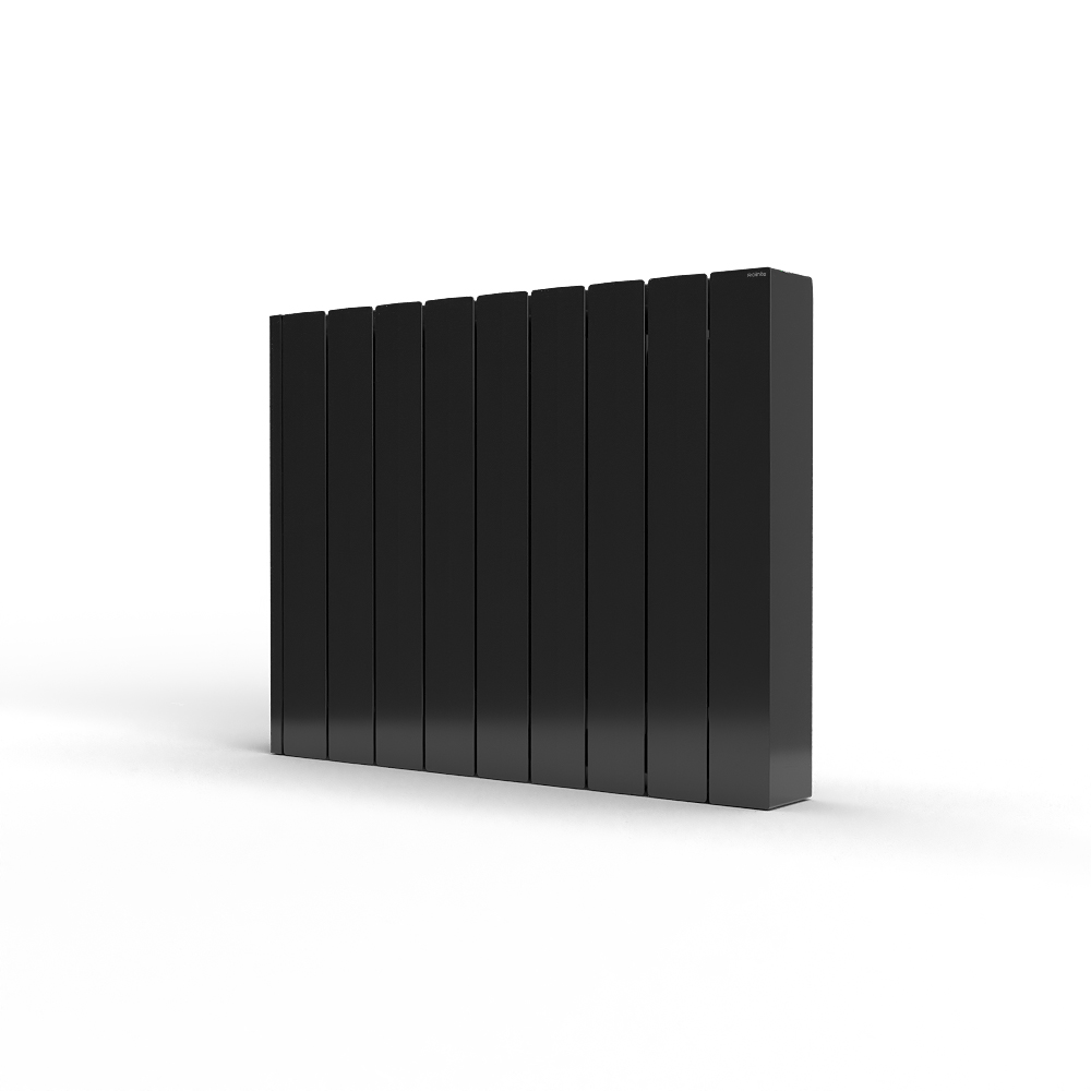 Rointe Belize - BRIB1200RAD3 Wi-Fi Electric Radiator, Black, 1200W, 8 Elements
