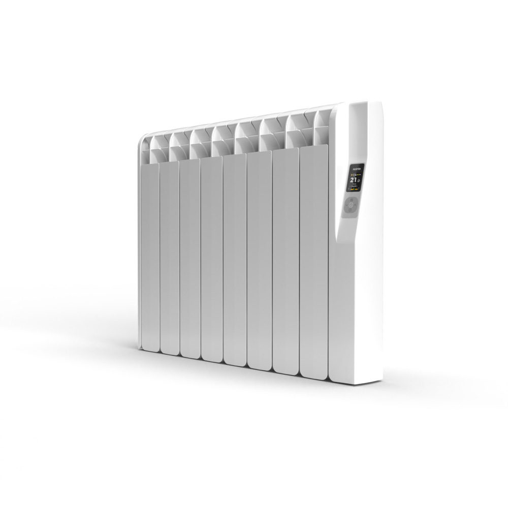 Rointe Kyros - KRIW1200RAD4 - Wi-Fi Electric Radiator, White, 1200W, 8 Elements