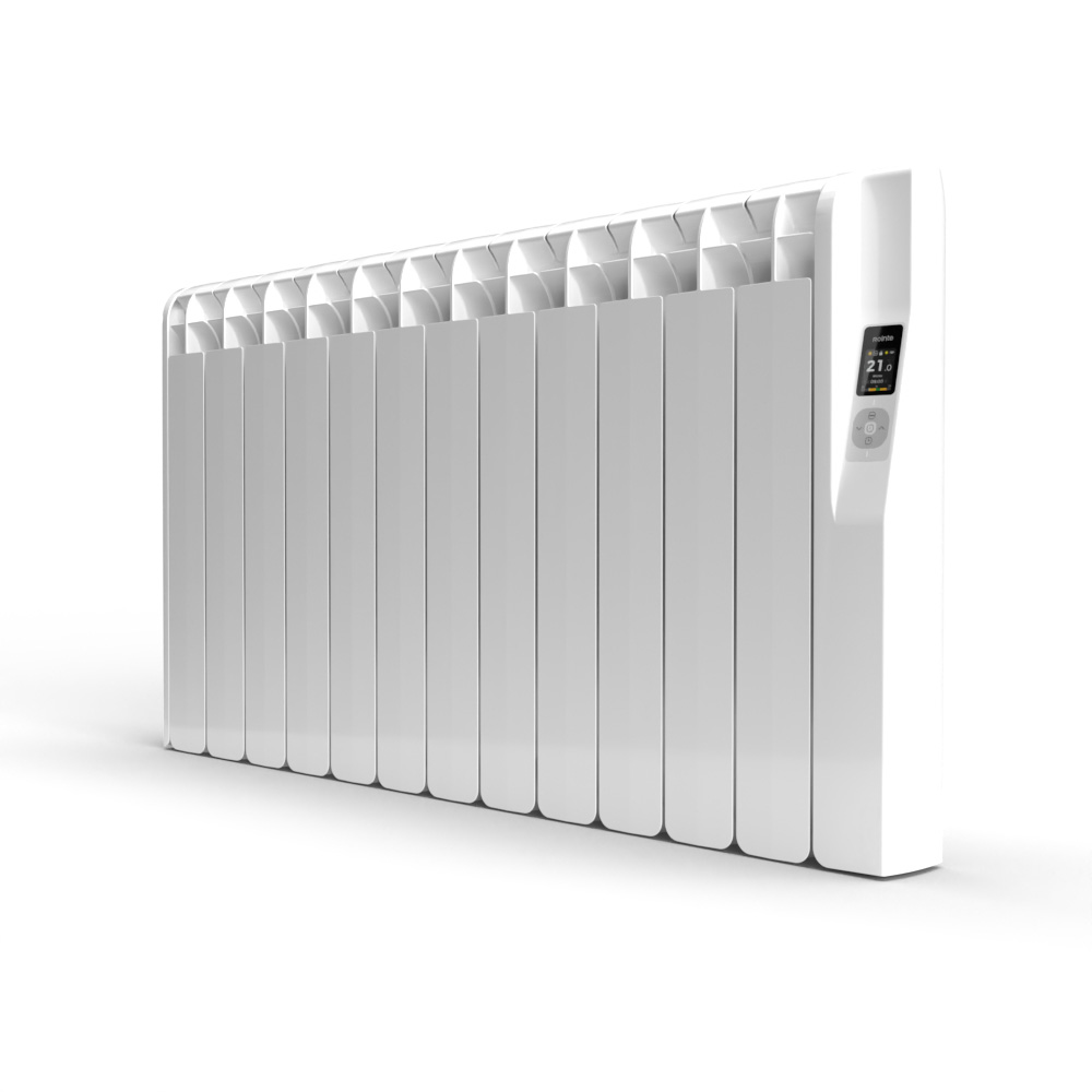 Rointe Kyros - KRIW1800RAD4 - Wi-Fi Electric Radiator, White, 1800W, 12 Elements