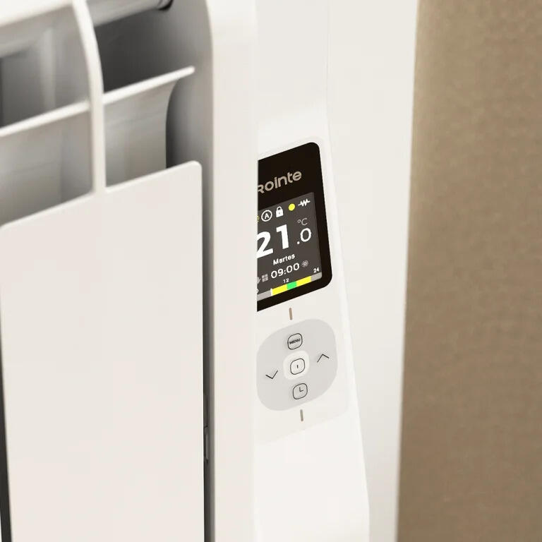 Rointe Kyros - KRIW1200RAD4 - Wi-Fi Electric Radiator, White, 1200W, 8 Elements