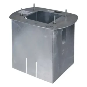 Rolec EV Quantum Bollard Galvanised Ground Mounting Base