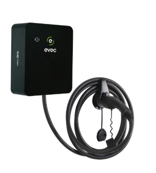 Evec - VEC04-N - 22kW Tethered EV Charger 5m Cable IP65