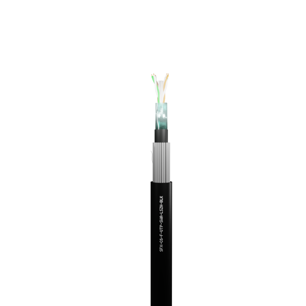 Data Category 6 4 pair F-UTP SWA LSZH Cable