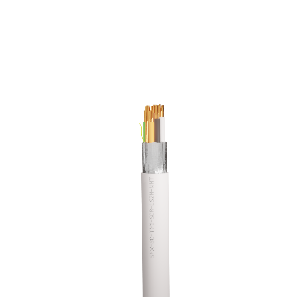 8 Core Type 1 Alarm Screened LSZH Cable