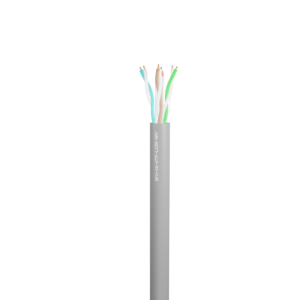 Data Category 6, 4 pair UTP LSZH Cable Grey