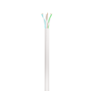 Data Category 6, 4 pair UTP LSZH Cable White