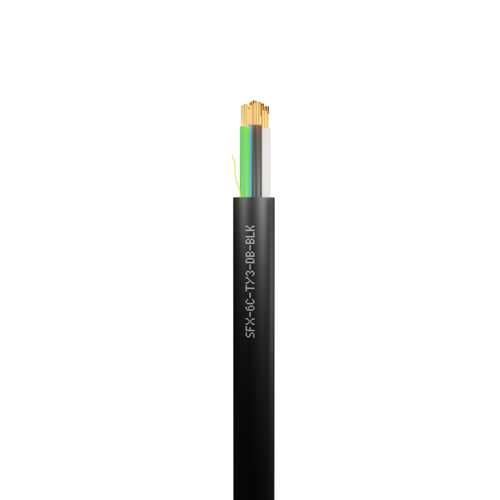 6 Core TCCA Type 3 Alarm Direct Burial HDPE Cable