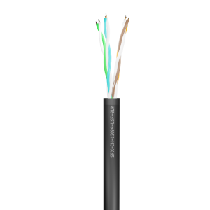 CW1308 4 Pair LSF Black Cable