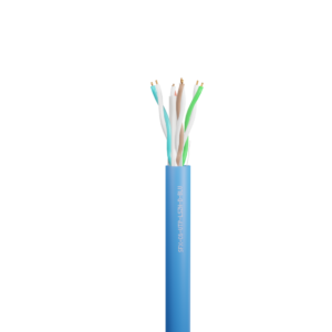 Data Category 6, 4 pair UTP LSZH Cable Blue