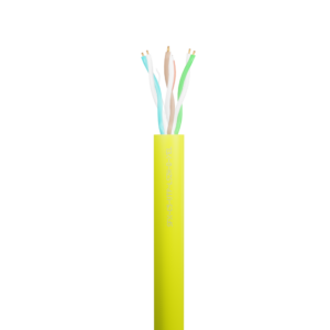 Data Category 5e, 4 pair UTP Dca LSZH Cable Yellow
