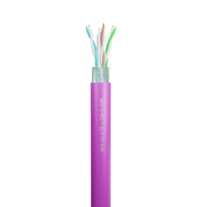 Data Category 6, 4 pair FTP Purple Dca LSZH Cable