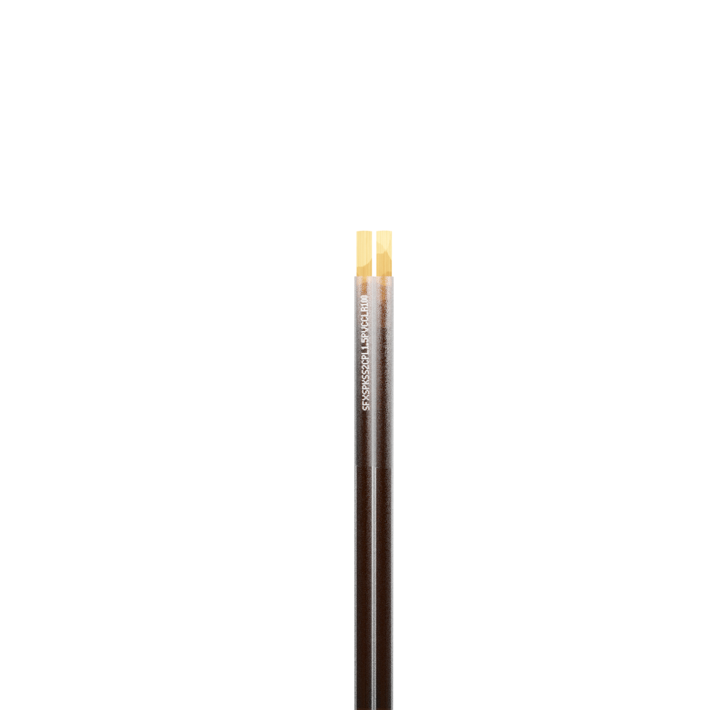 Speaker Cable Secure Sound 2 Core OFC 1.5mm Parallel Gold PVC