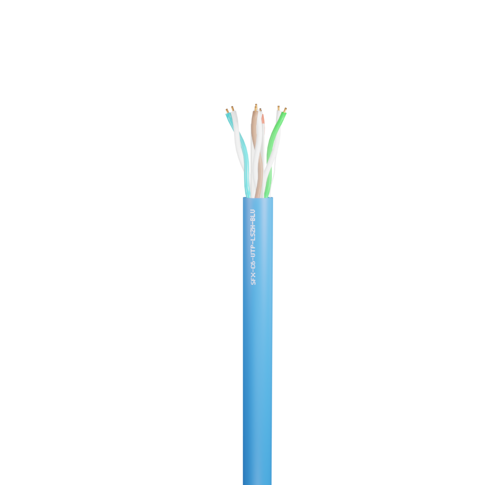 Data Category 6, 4 pair UTP LSZH Cable