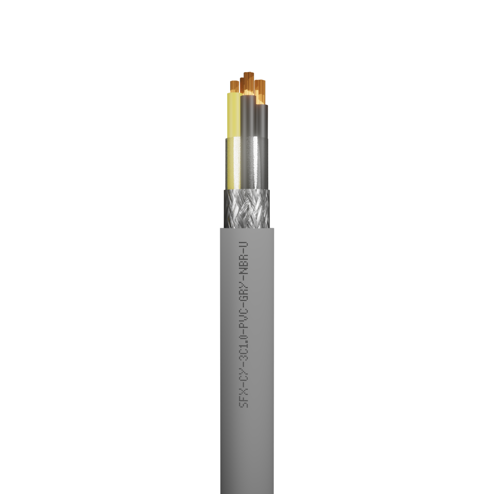 CY LSF Control Cable with Numbered Cores