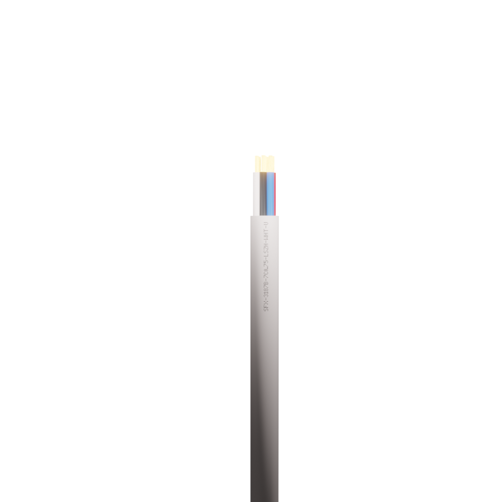 7 Core 3187B Round Flexible LSZH Cable