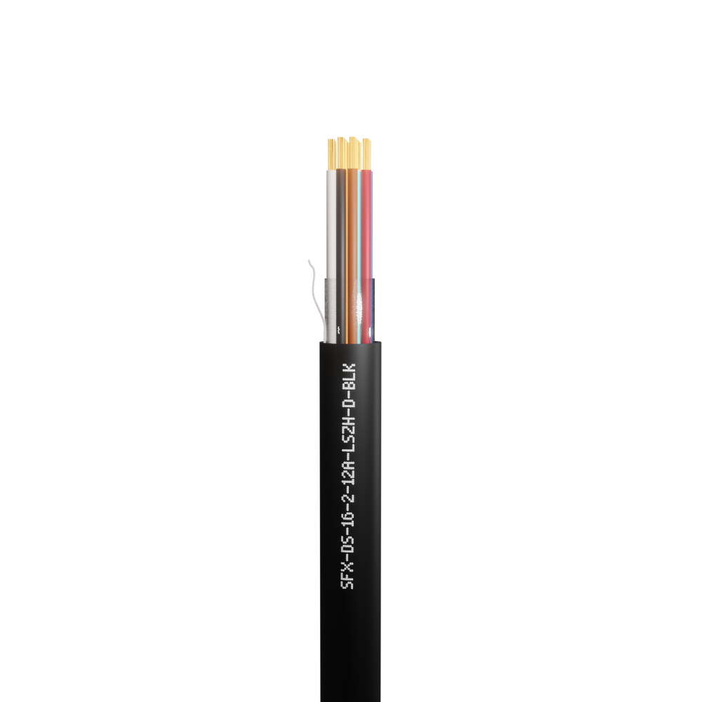 Defence Standard 16 x 0.2mm 12 Core Unscreened Dca LSZH Cable