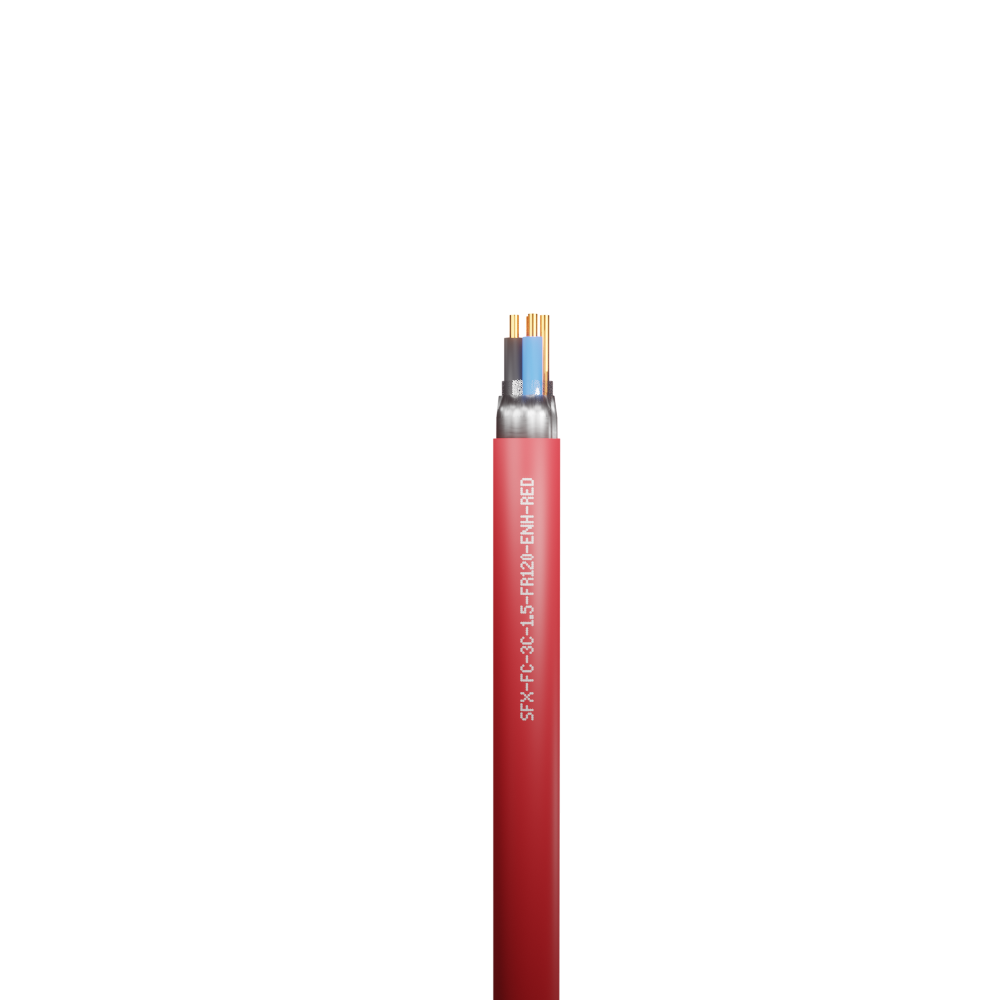 3 Core Flame Flex Enhanced Fire Performance Cable