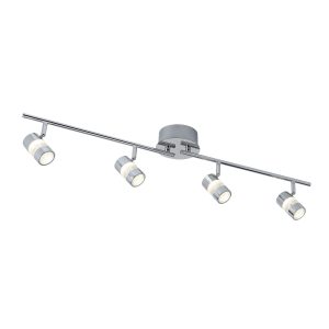 Searchlight Bubbles 4Lt Split Bar Spotlight Chrome & Bubble Acrylic
