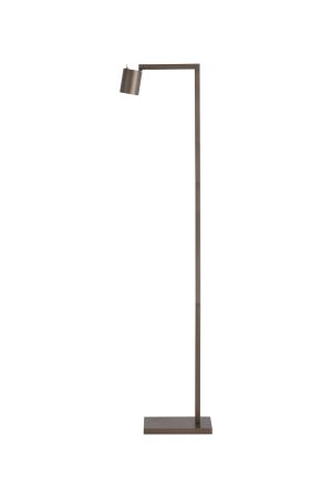 Searchlight Office 1Lt Floor Lamp Latte Metal