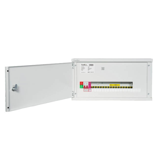 FuseBox HSP19Z 19 Way 100A Main Switch Horizontal Consumer Unit with Type 2 SPD