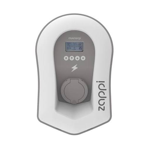 MYENERGI Zappi Eco-Smart 2.1 EV Charger Multiphase 7kW 22KW WIFI/Ethernet Tamperproof Untethered – White